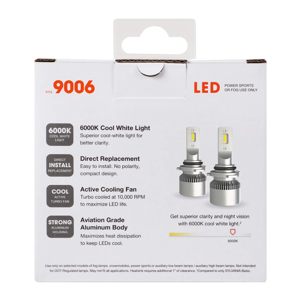 LED Fog and Powersports Headlight Bulb