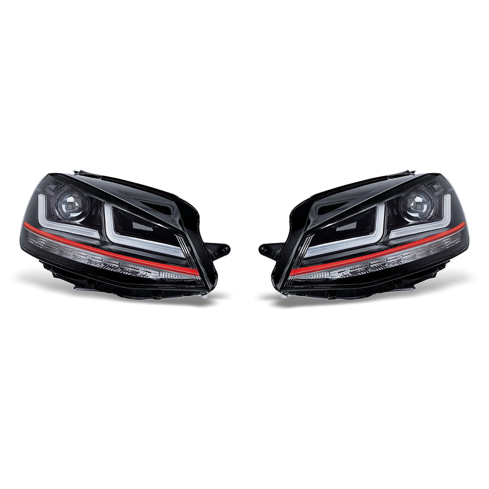 LED Headlight Assembly w/ Dynamic Turn Signals