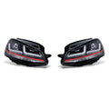 LED Headlight Assembly w/ Dynamic Turn Signals