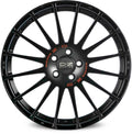 FF037 16x7 4x100 +37 Black and Red Wheel