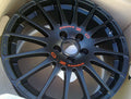 FF037 16x7 4x100 +37 Black and Red Wheel