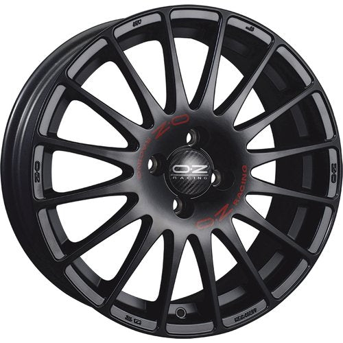Superturismo 17x7" Matte Black Wheel