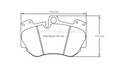 RSC1 Front Brake Pad Set