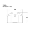 RS29 Endurance Racing Brake Pad