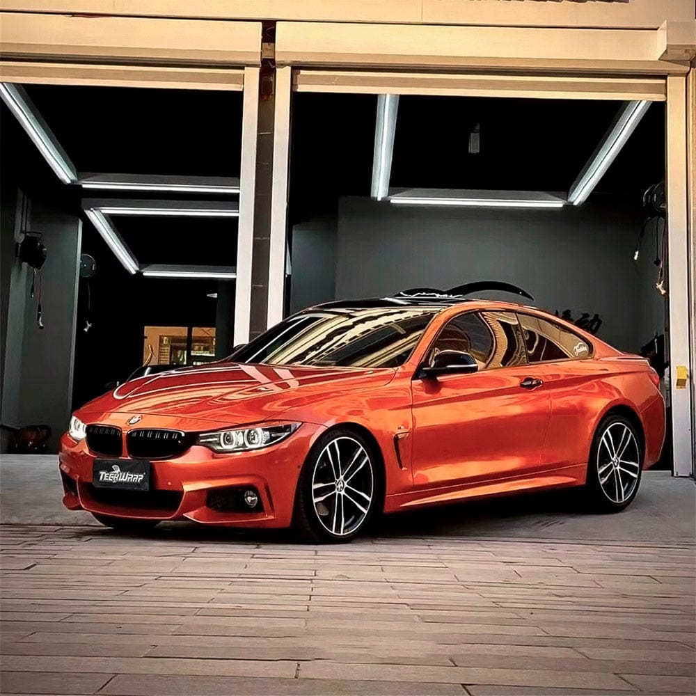 High-Gloss Metallic Car Cover