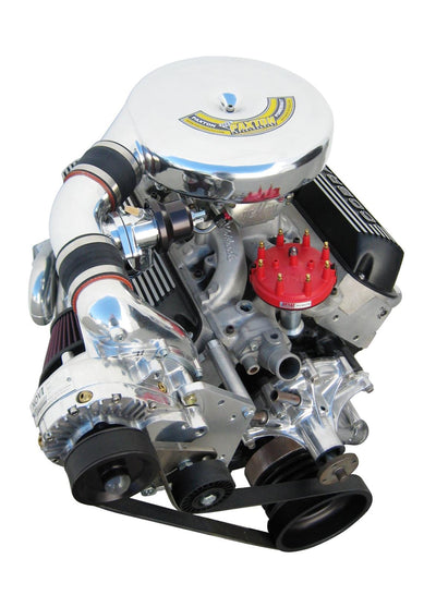 NOVI 1500 Supercharger System, Polished, Driver Side Mount