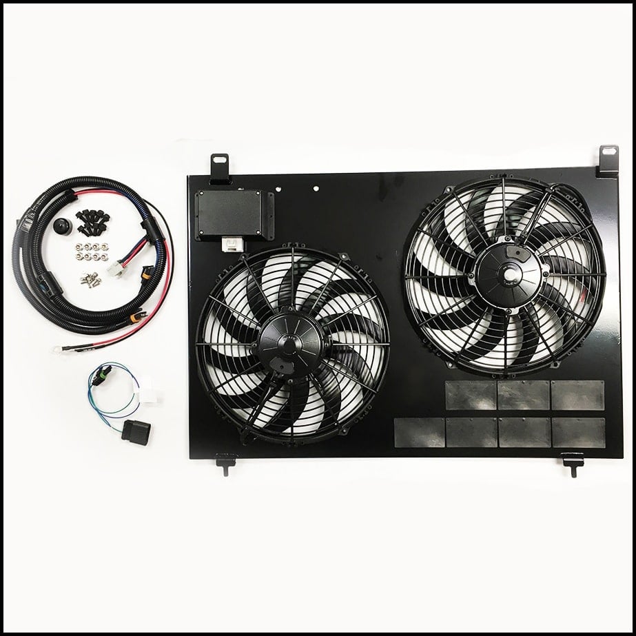 5.3L 6.0L Electric Fan Kit w/ 12-Inch Spal Fans