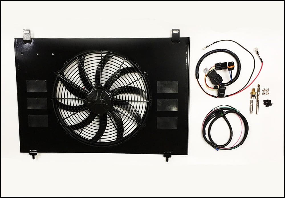 SPAL 16-Inch Fan Shroud Assembly