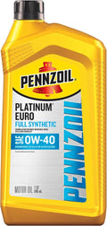 Platinum Euro 0W-40 Full Synthetic Motor Oil