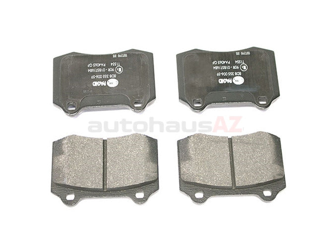 Rear Brake Pads, 4.0/4.2L V8 Performance Brakes