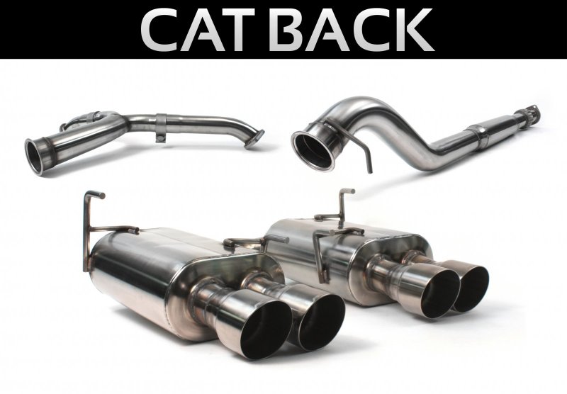 Quad-Tip Cat-Back Exhaust System