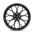 P2B 16x7 Gloss Black Mesh 9-Spoke Wheel