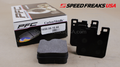 08 Racing Brake Pad Set, Rear