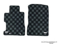 JDM Checkered Floor Mats Set