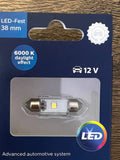 38mm LED Festoon Bulb, 6000K