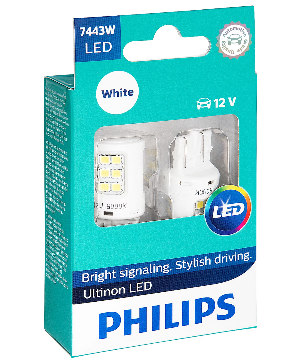 Ultinon 7443 6000K LED Bulb, 2-Pack