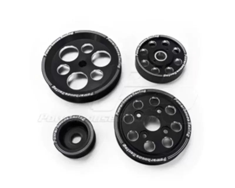 Billet Aluminum 4-Piece Pulley Set