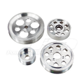 Billet Aluminum 4-Piece Pulley Set