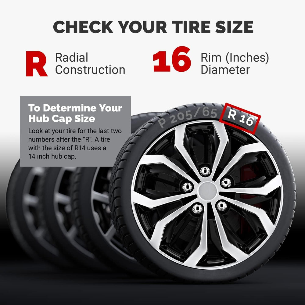 Spyder 16-Inch Wheel Cover Set