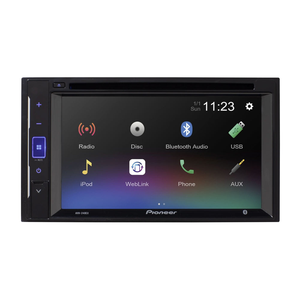 6.2-Inch Double-DIN DVD Receiver