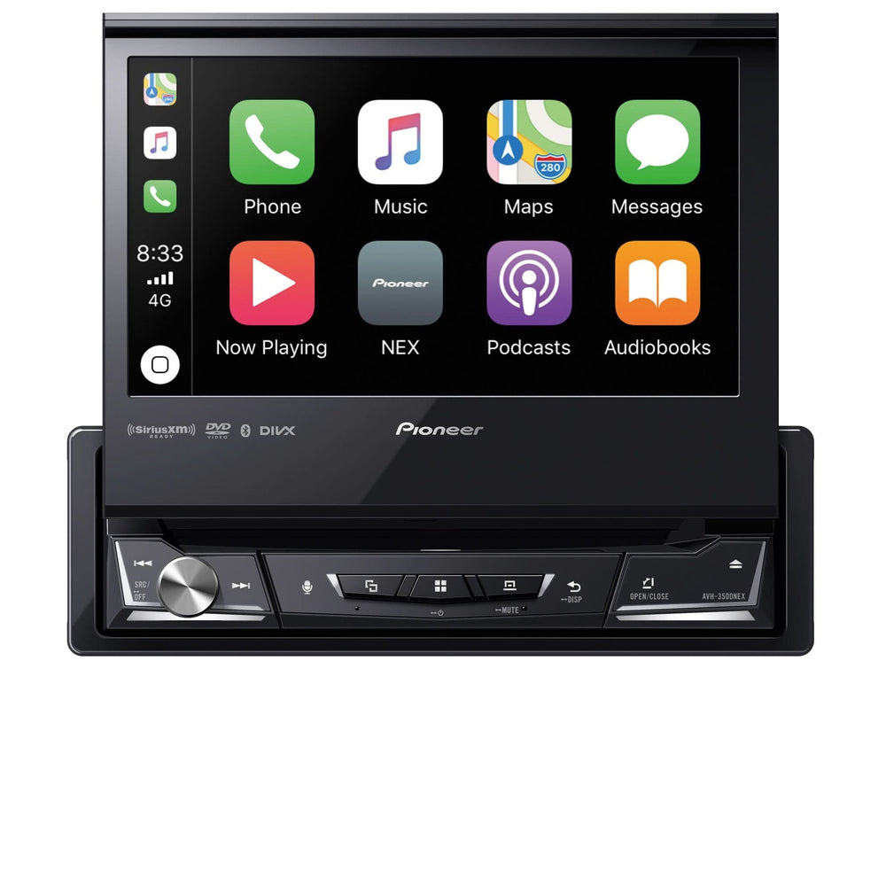 Single DIN 7.0" Motorized CD/DVD Multimedia Receiver