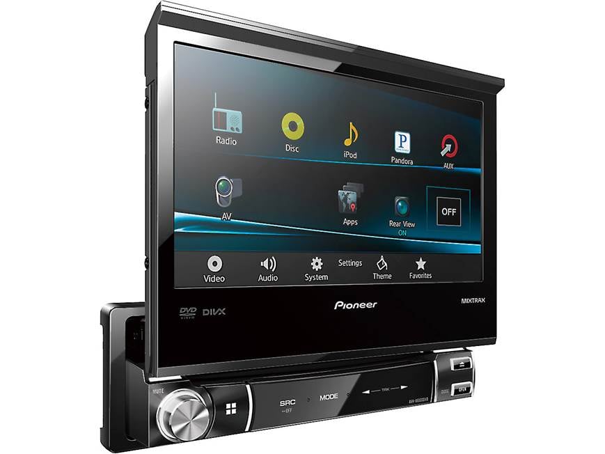 7-Inch Motorized Touchscreen Multimedia DVD Receiver