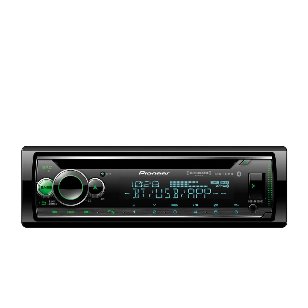 Single-DIN CD Receiver with Bluetooth