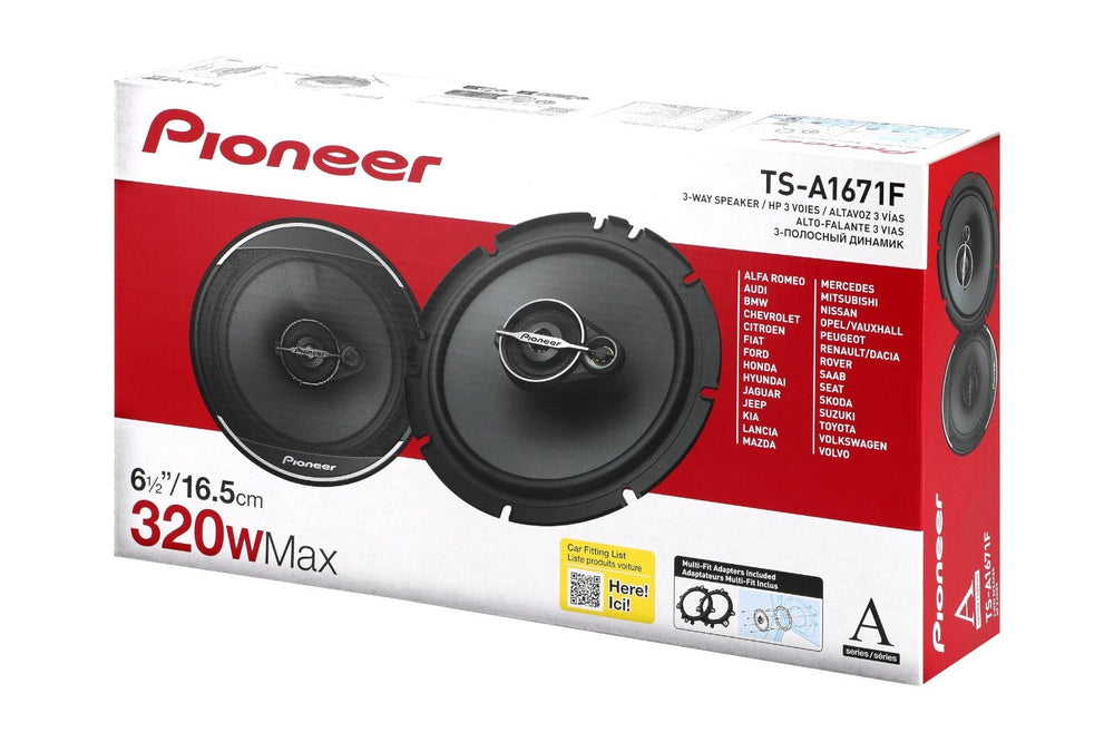 6.5-Inch 3-Way Coaxial Speaker