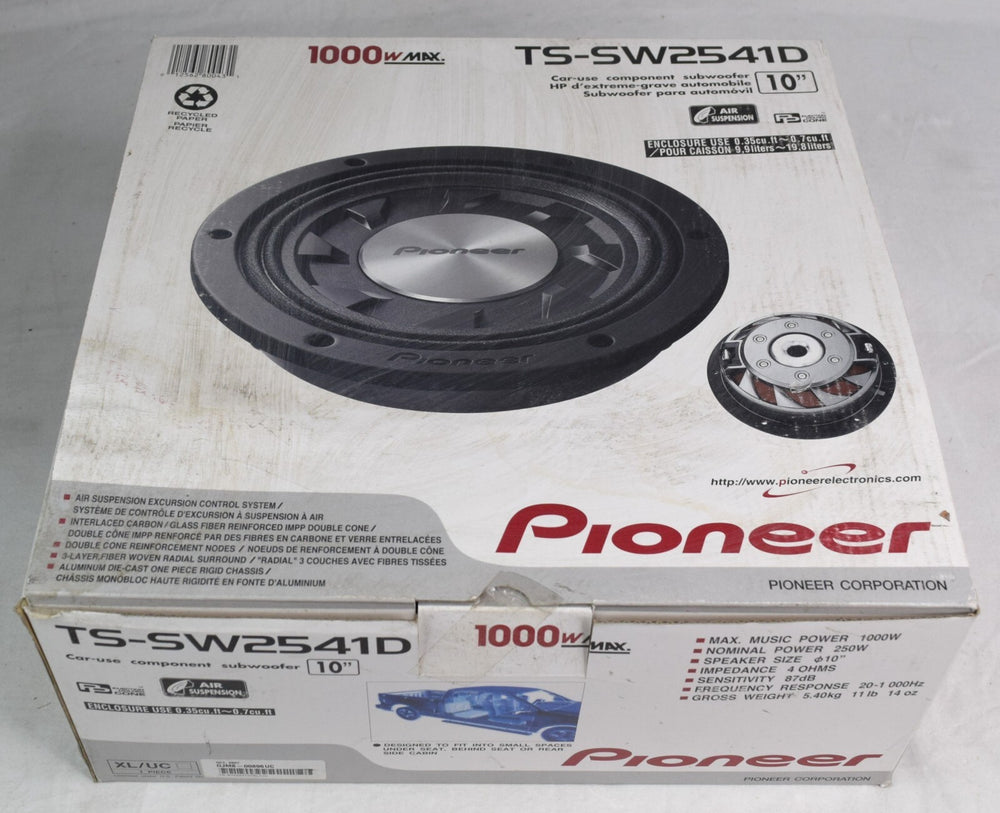 10-Inch Shallow-Mount Subwoofer