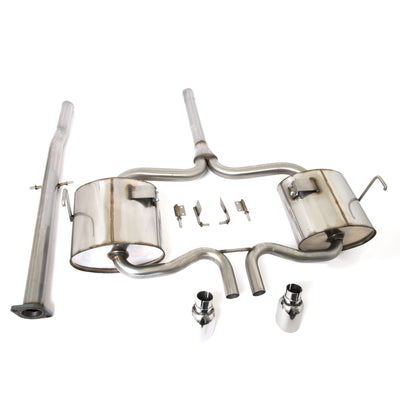 2.25-Inch Cat-Back Exhaust System, 2 Silencer