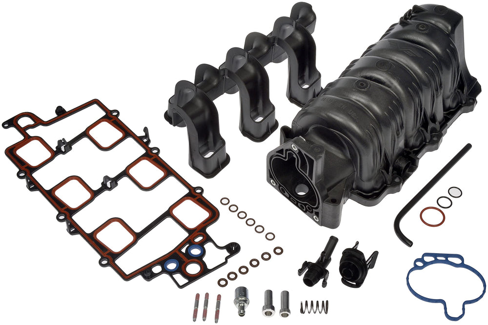 Intake Manifold, Black Plastic