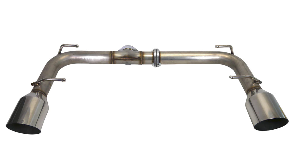 Axle-Back Performance Track Pipe, 3-Inch Stainless Steel