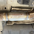 High-Flow 400 Cell EPA Metallic Catalytic Converter, 2.5-Inch
