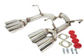 Dual Track Pipe Muffler Delete w/ 4-Inch Tips