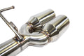 Dual Track Pipe Muffler Delete w/ 4-Inch Tips