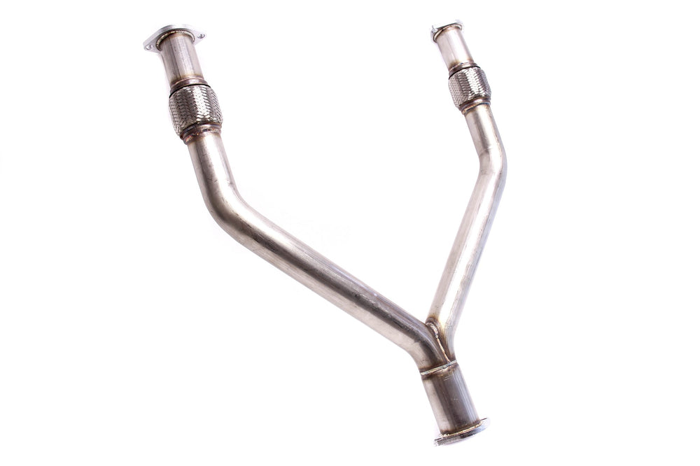 Y-Pipe Kit 2.5-Inch Mandrel-Bent 304 Stainless Steel