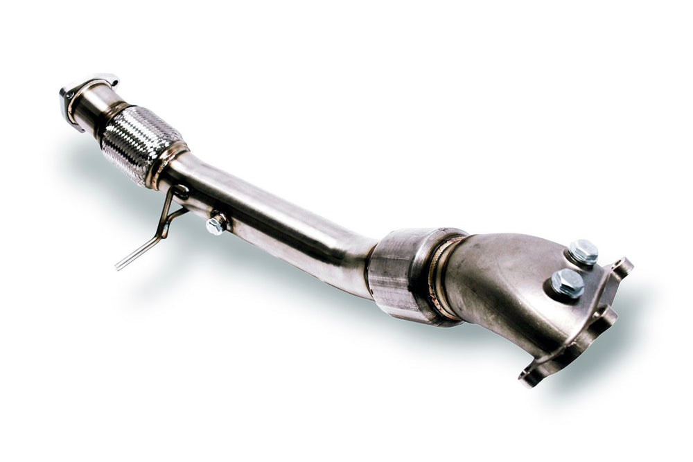 PLM 4.25" Bell Mouth Header Downpipe w/ Catalytic Converter