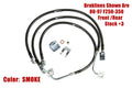 Stainless Steel Braided Brake Line Kit