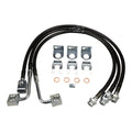 Stainless Steel Braided Brake Line Kit