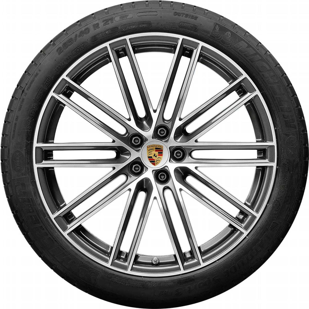 Turbo IV Design 21-Inch Summer Wheel and Tire Set