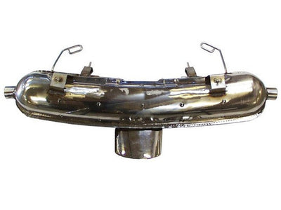 Sport Exhaust with Single Oval Tailpipe