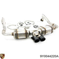 Exhaust System with High-Gloss Sports Tailpipes