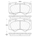 Ceramic Rear Brake Pads