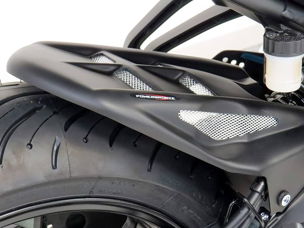 Rear Hugger with Integrated Chain Guard