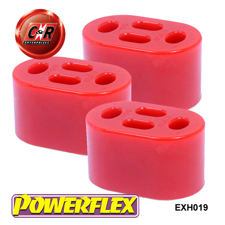 Universal Exhaust Mount Bushing 45.5x71.5x38.5mm