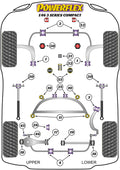 Front/Rear Control Arm Bushing Set