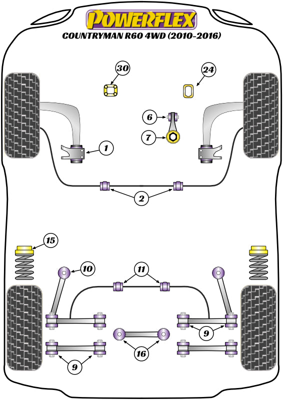 Lower Engine Mount Large Bushing Insert