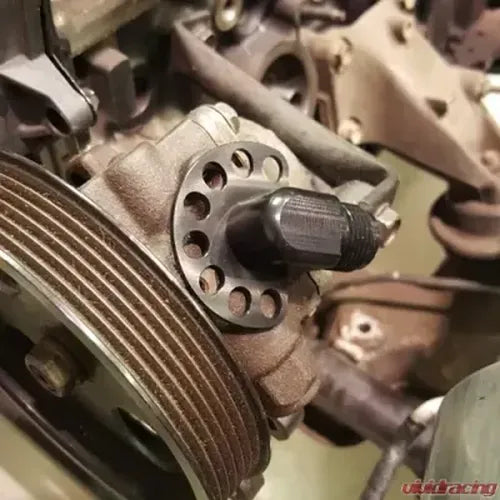2JZ Billet Power Steering Pump Suction Port Fitting