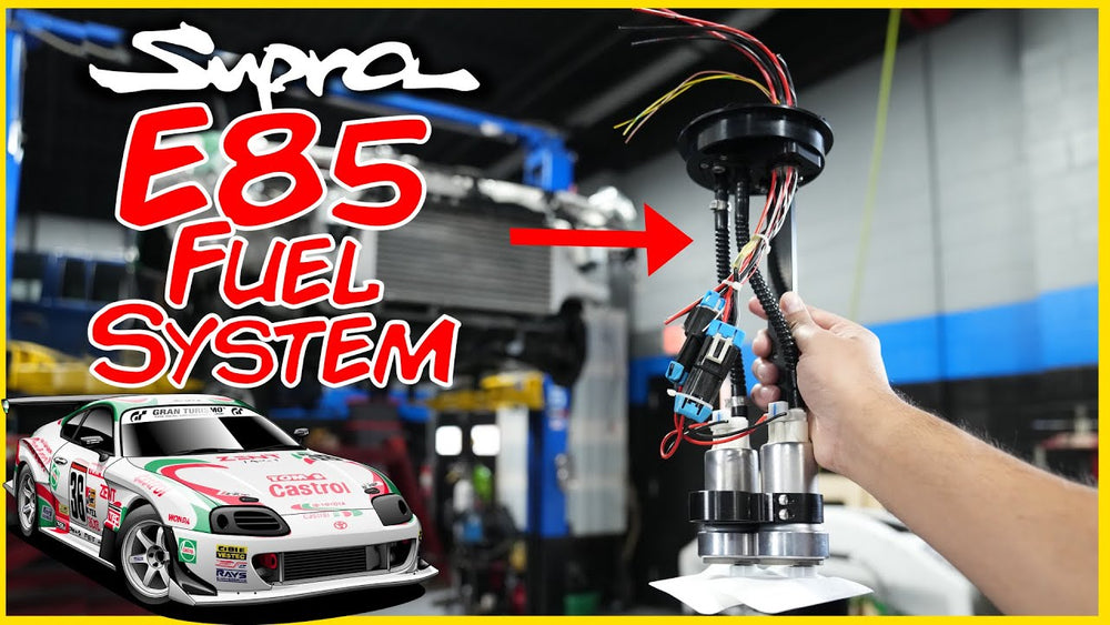 E85 Fuel Line Kit, -10AN Feed / -8AN Return