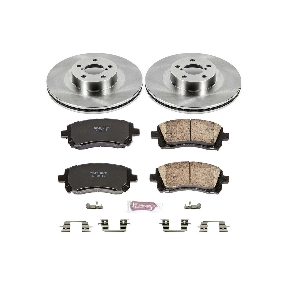 Z17 Evolution Front Brake Rotor and Pad Kit